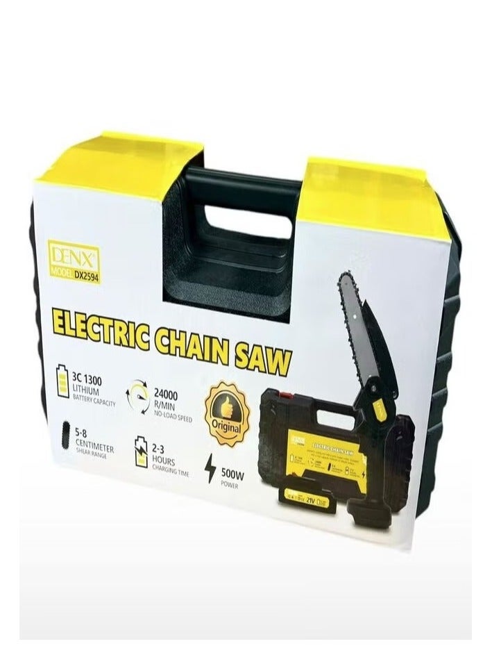 Denx 500W 24,000 RPM Rechargeable Portable Handheld Electric Saw - Image 2