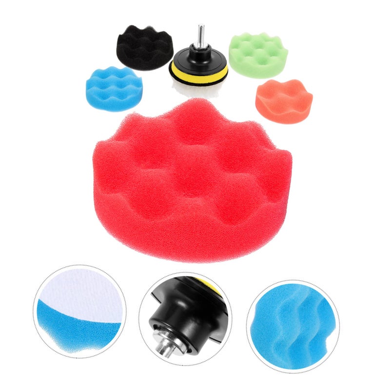 Car Polishing Kit High Elastic Drill Pads Durable Wear Resistant for Car Detailing - Image 5