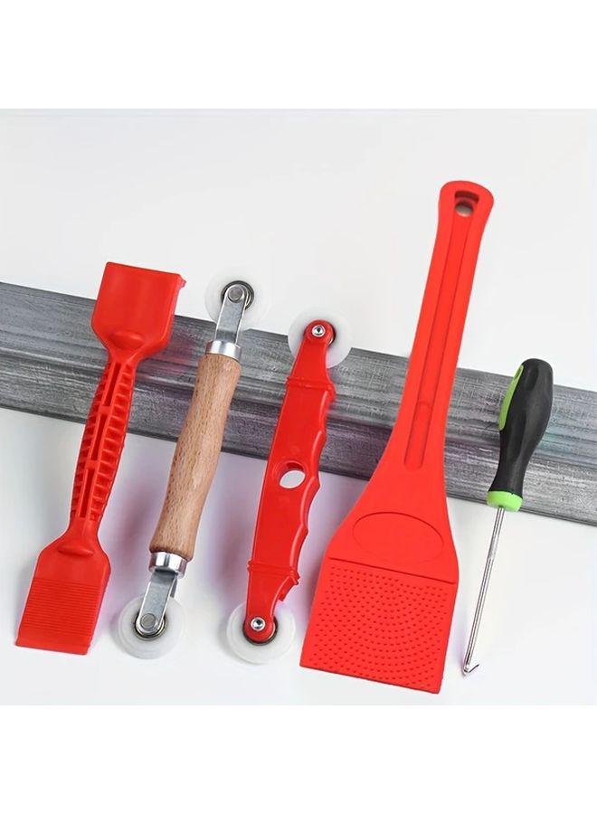 Aluminum Alloy Window Seal Strip Installer Tool Full Set Of 5 Pieces - Image 1