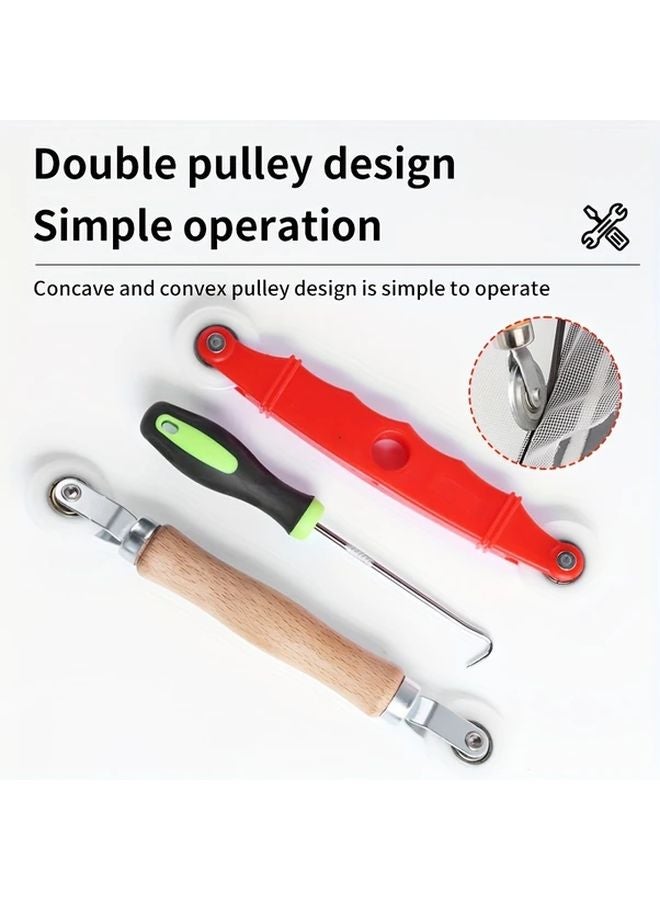 Aluminum Alloy Window Seal Strip Installer Tool Full Set Of 5 Pieces - Image 2