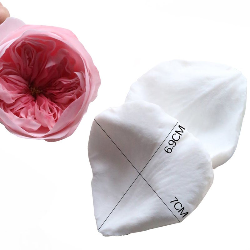 SK SK 3D Rose Petals Silicone Mold Fondant Chocolate Molds Baking Cookie Moulds Soap Decorating Molds  - Image 3