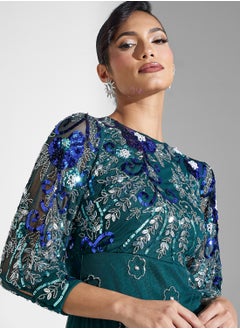 Frock and Frill Embellished Maxi Dress  - Image 3
