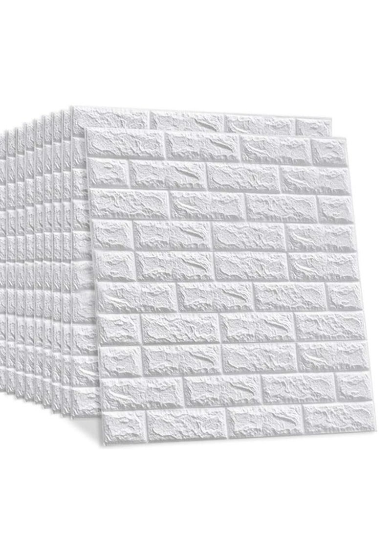 20-Piece 3D Foam Bricks Wallpaper Set White 70023 - pzsku/Z1B989F8CB1395C83A58EZ/45/_/1709800405/557d81d6-fa46-4e14-8a19-9a8e596d1cb2