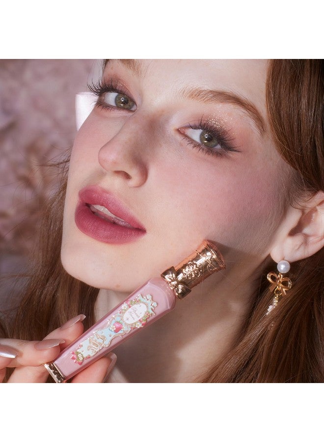 فلاور نوز أحمر شفاه سائل مطفي من فلاور نوز ستروبيري روكوكو كلاود - يدوم طويلاً وذو صبغة عالية - مكياج شفاه مخملي مقاوم للماء للفتيات والنساء - 0.12 أونصة سائلة، عبوة واحدة (S06 استراحة الشاي) - Image 4