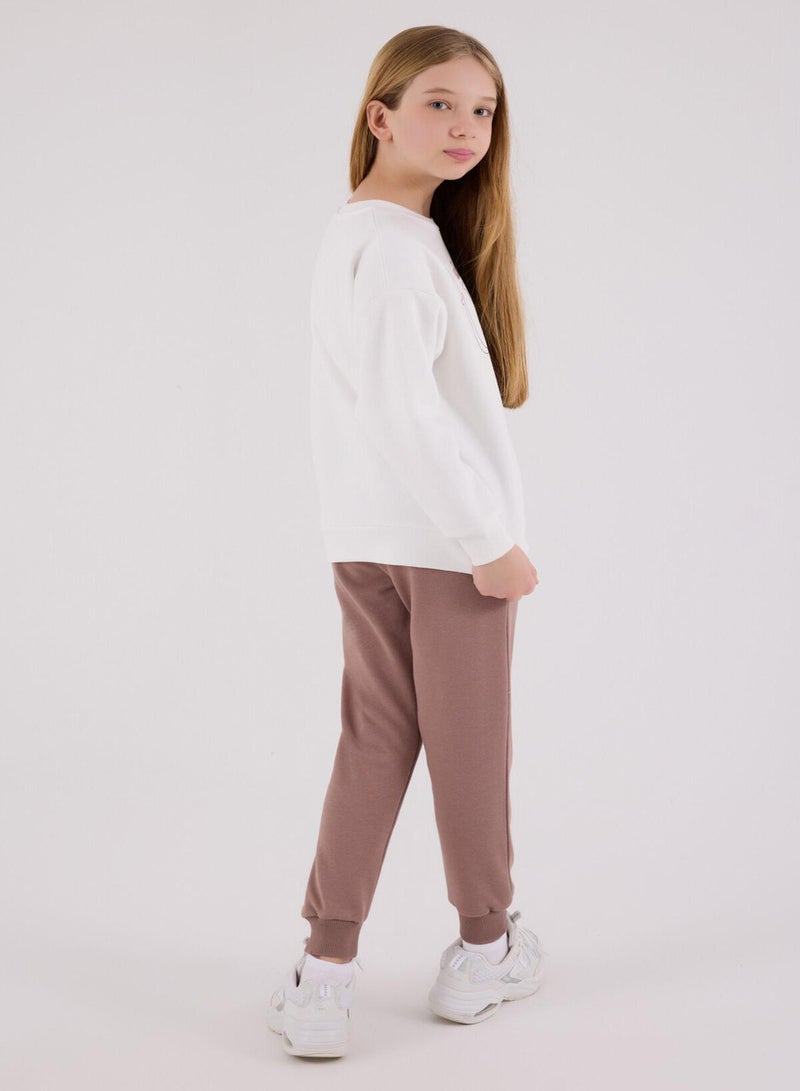 يو اس بولو اسن طقم جمبسوت بنات يو إس بولو أسن. أبيض - Image 5