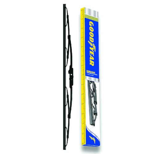 GOODYEAR SPRINTMAX GOODYEAR Wiper Blades For Car - 26 Inch | Advanced Nanotech Graphite-Coated Rubber for Smooth Operation | With Universal Adaptor Socket For Windshield - Black - Image 1