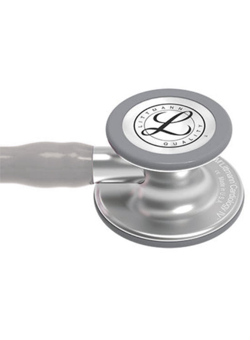 ثري أم ليتمان سماعة طبية من نوع 3M Littmann، مخصصة لأمراض القلب من النوع الرابع، قسطرة رمادية بطول 27 بوصة، طرف سماعة رمادي، 6153 - Image 5