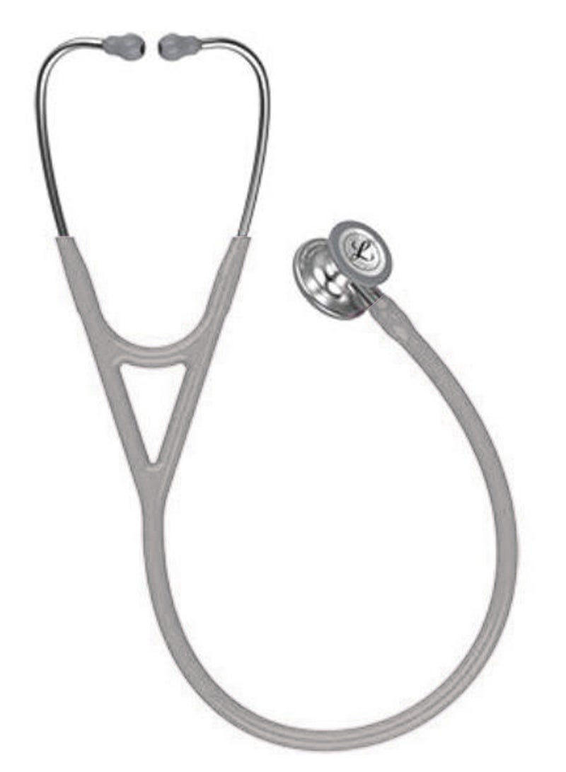 ثري أم ليتمان سماعة طبية من نوع 3M Littmann، مخصصة لأمراض القلب من النوع الرابع، قسطرة رمادية بطول 27 بوصة، طرف سماعة رمادي، 6153 - Image 3