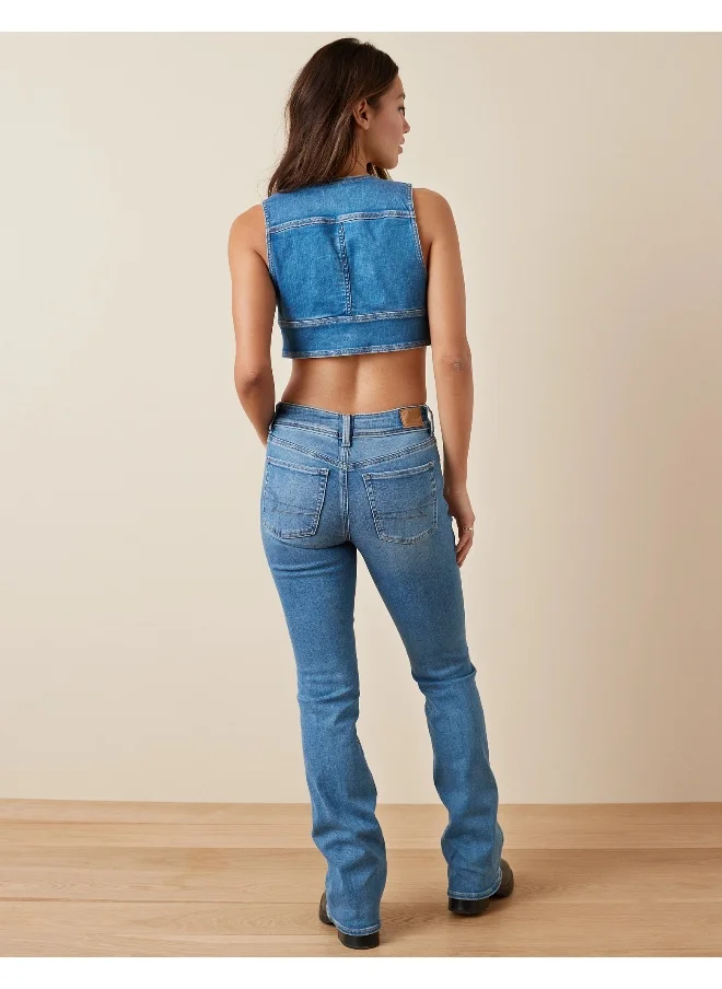 امريكان ايجل Flared High Waist Jeans