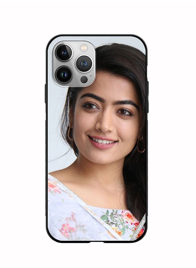 VR CREATIVE Protective Case Cover For Apple iPhone 11 Pro Max Bollywood Actress Rashmika Mandanna Design Multicolour - Image 1