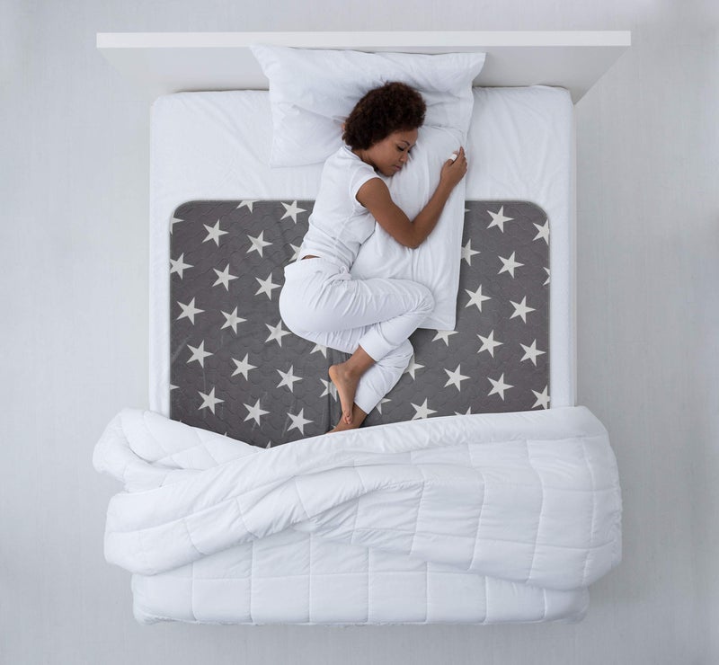 NEUMA DESIGN Neuma Design Bed Pads for Incontinence  52 x 34 Large Reusable Washable Waterproof Mattress Protector  Pee Pad for Adults Seniors Kids Hospitals Pets  Durable Underpads 2 Pack 