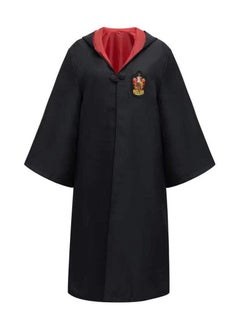 RATSAW Compatible for 6 Piece Harry Potter COS Performing Set Harry Potter Gryffindor Deluxe Robe Childs Costume with Wand Tie Scarf Fans Cosplay Gifts Accessory For 135 To 145 cm XL  - Image 3