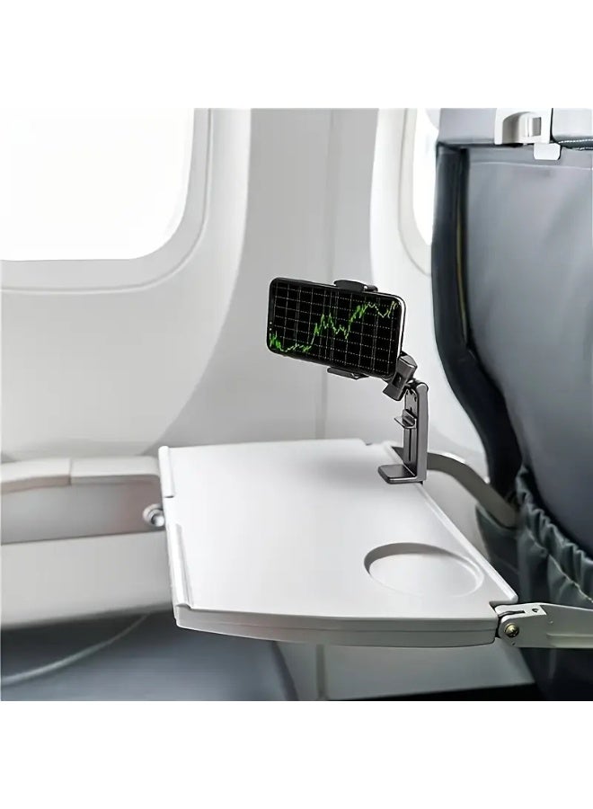Airplane Mobile Phone Stand - Rotating Durable Travel Stand, Car and Desktop Stand, Hands-Free Viewing, Air Travel Accessories, In-F Entertainment, Sturdy Design - Image 5