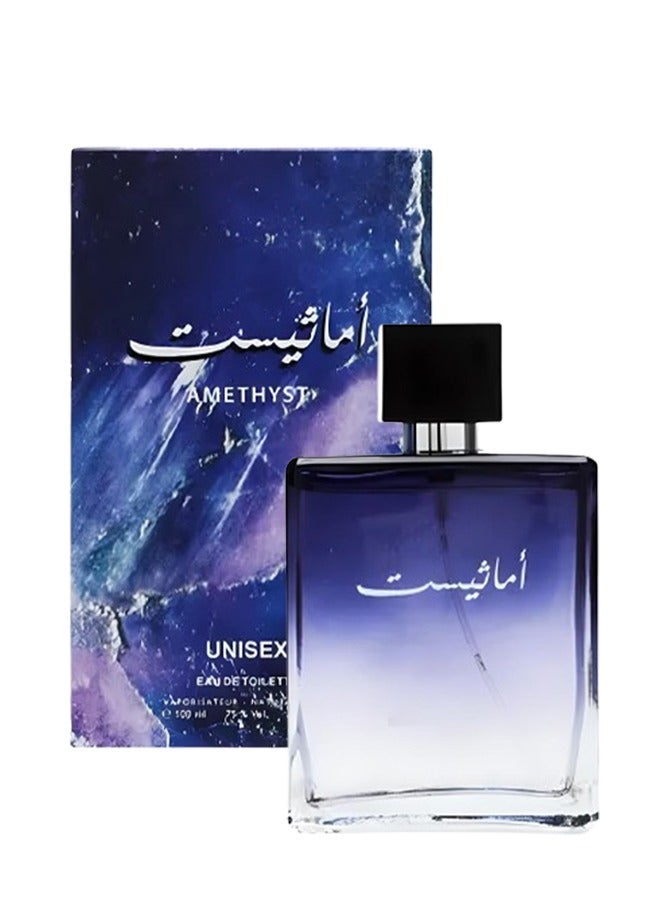 Amethyst 3 Pieces Amethyst Perfume For Unisex 100ml EDT - Image 2
