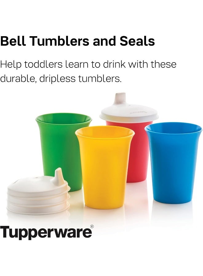 TUPPERWARE Brand Bell Tumblers & Seals - 7 oz (200 mL) - Image 2