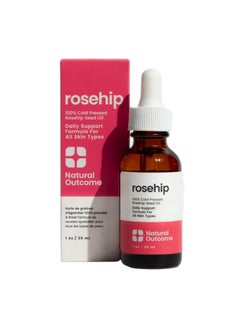 Rosehip Oil 100 Pure ColdPressed Rosehip Seed Face Oil  AntiAging Facial Oil to Plump Balance  Hydrate 1 oz
