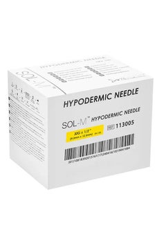 SOL-MILLENNIUM SOL-M Hypodermic Needle 30G*1/2  - Image 1