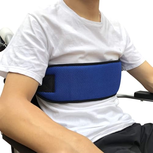 Ndola Wheelchair Safety Waist Belt Adjustable Patients Cares Seat Strap for the Elderly, Wheelchair Seat Strap, Wheelchair Waist Belt (Half Size) - Image 1