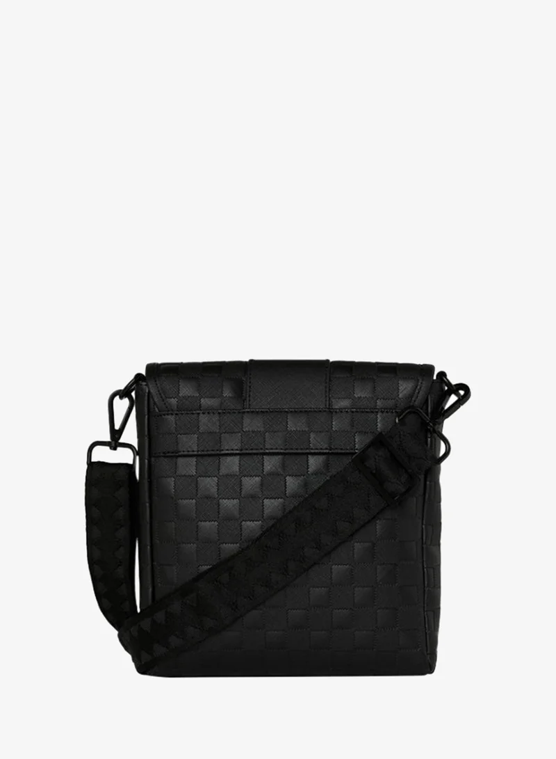 Sprayground  RAISED CHECK MESSENGER SLING  | Best Price UAE