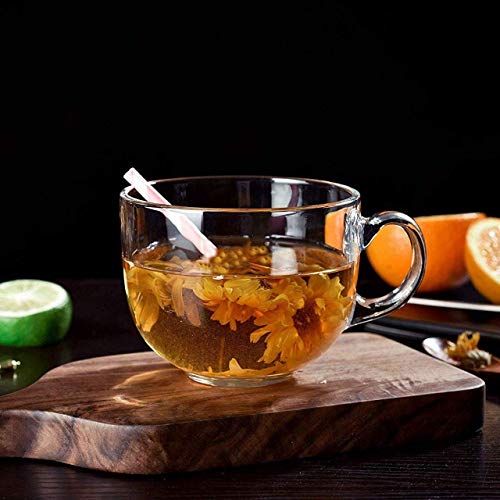 ZROY ENTERPRISE Premium Classic Glass Tea & Coffee Cup Set of 6-150 ML, for Transparent Espresso Cappuccino hot Chocolate, Milk Cup, Green Tea, Herbal Tea, Lemon (Round, 6) - Image 4