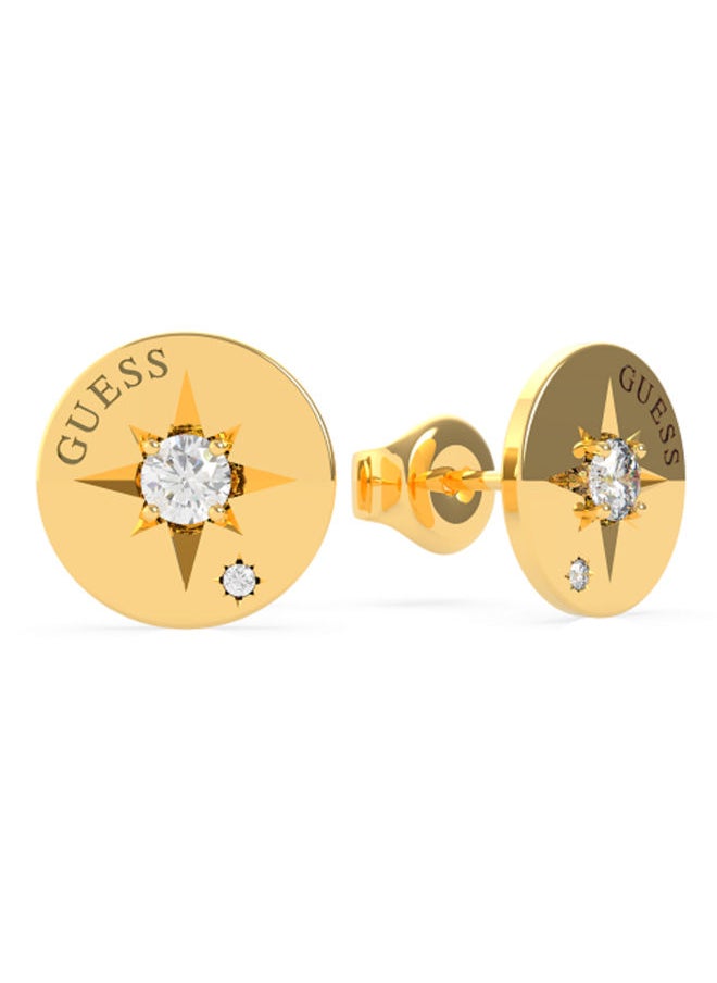 GUESS - Compass with Crystal Stud - Image 1