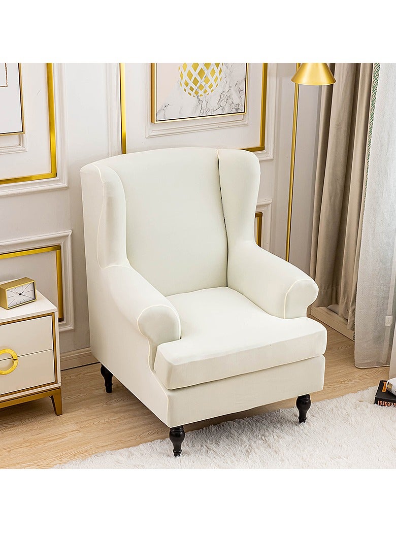 DUNISO Recliner sofa cover, high elasticity armrest chair cover, fully wrapped tiger stool cover, furniture protection cover, single sofa cover, split design, universal for all seasons - Image 3