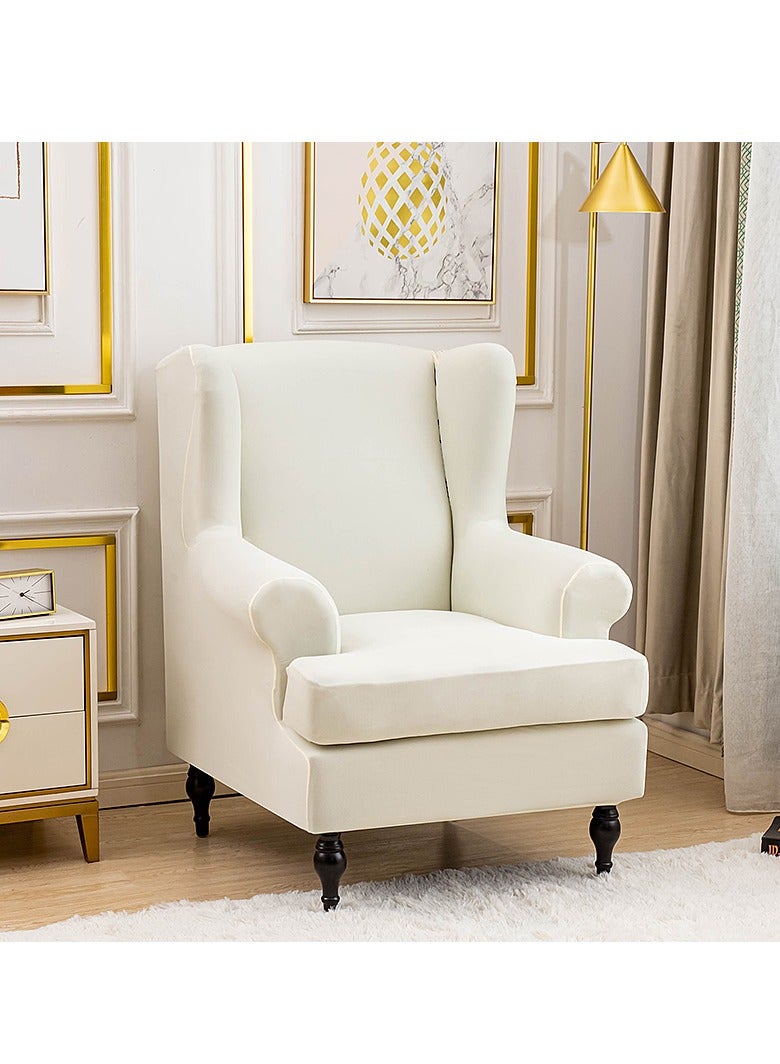 DUNISO Recliner sofa cover, high elasticity armrest chair cover, fully wrapped tiger stool cover, furniture protection cover, single sofa cover, split design, universal for all seasons - Image 4