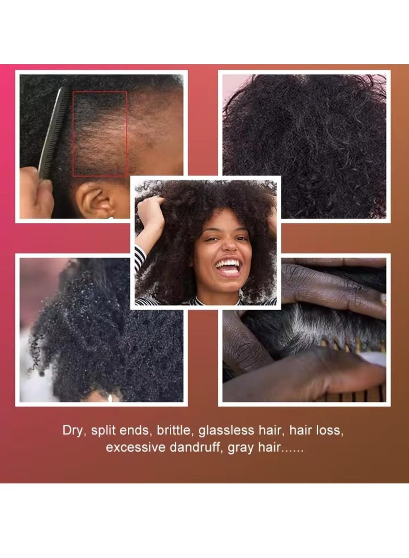 Sevich 100ml Batana Oil Conditioner Natural 100% Raw Batana Oil Hair Care Conditioner Shines Revives Protects from Dryness Moisturizes Restores Hair and Repair Damaged Hair Conditioner - Image 5