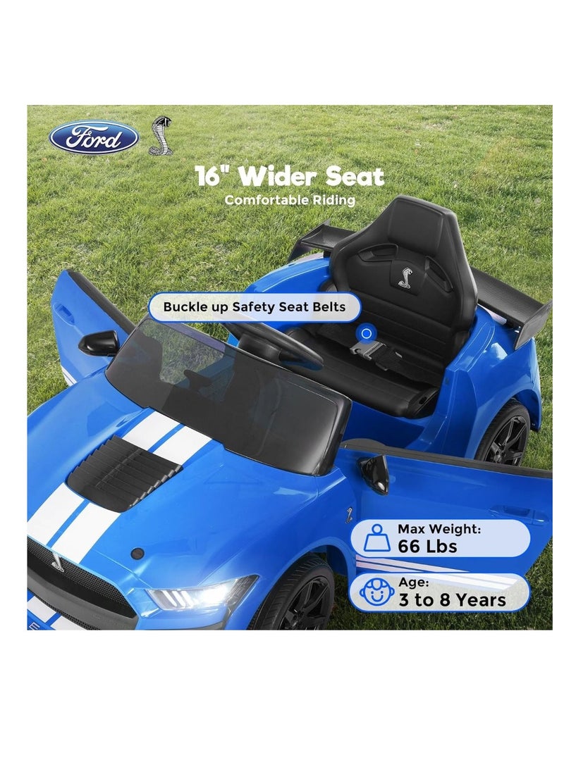 Ford Mustang Shelby 12V7AH Blue