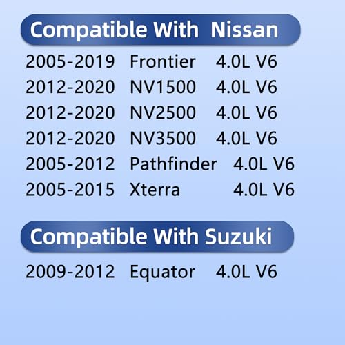 RICHWEI MS96943 Upper Intake Plenum Gasket V6 40L for Nissan Frontier NV1500 NV2500 NV3500 Pathfinder Xterra Suzuki Equator 2005 2006 2007 2008 2009 2010 2011 2012 2013 2014 2015 2016 2017 2018 2019 2020 - Image 3