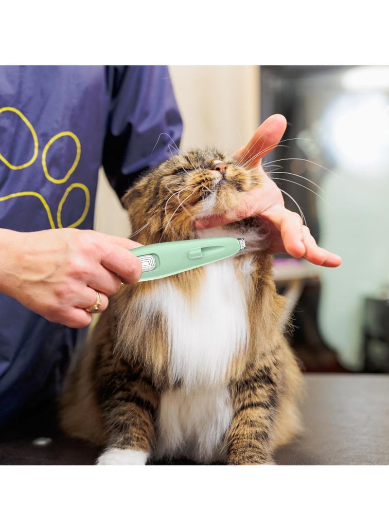 عام مقص قدم الكلب مع إضاءة LED، مقص كهربائي صامت لقص شعر أقدام الكلب، مجموعة تصفيف شعر الحيوانات الأليفة التي تتضمن مقص قدم الكلب ومقص تصفيف الشعر للكلاب. - Image 2