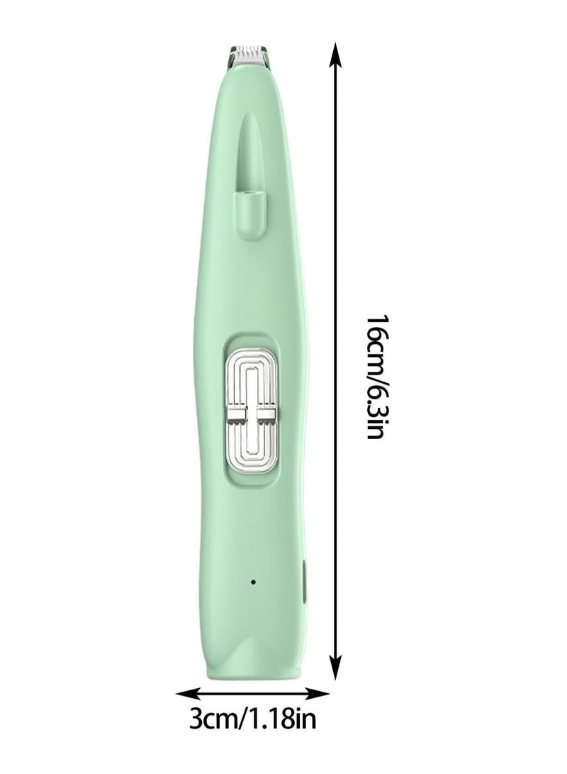عام مقص قدم الكلب مع إضاءة LED، مقص كهربائي صامت لقص شعر أقدام الكلب، مجموعة تصفيف شعر الحيوانات الأليفة التي تتضمن مقص قدم الكلب ومقص تصفيف الشعر للكلاب. - Image 4