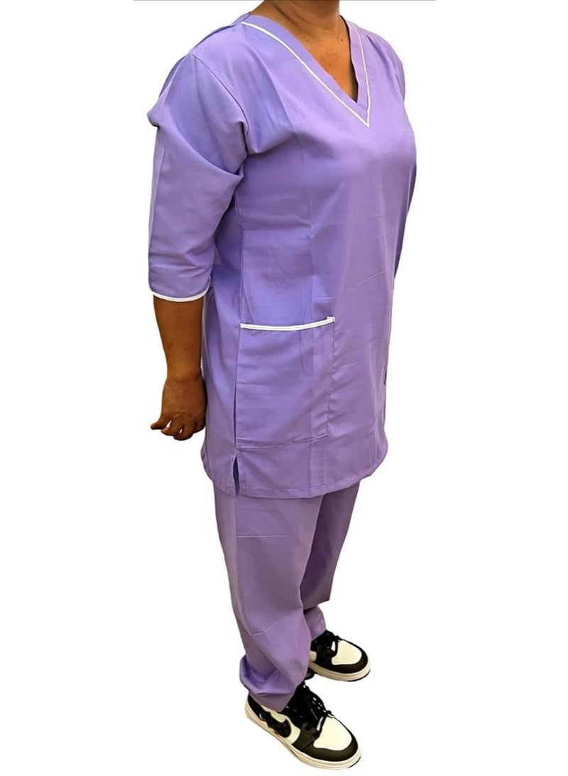Housemaid Uniform Maid Nanny Scrub Suit - Image 4
