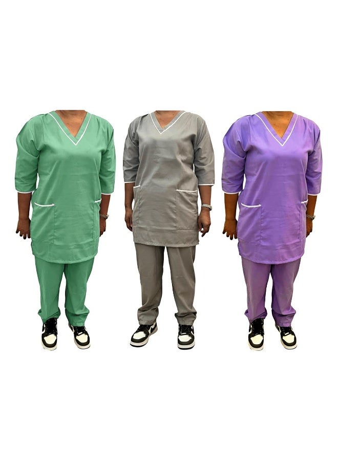 Housemaid Uniform Maid Nanny Scrub Suit - Image 1