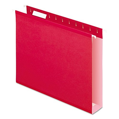 Pendaflex 04152X2 RED Extra Capacity Reinforced Hanging Folders - Image 1