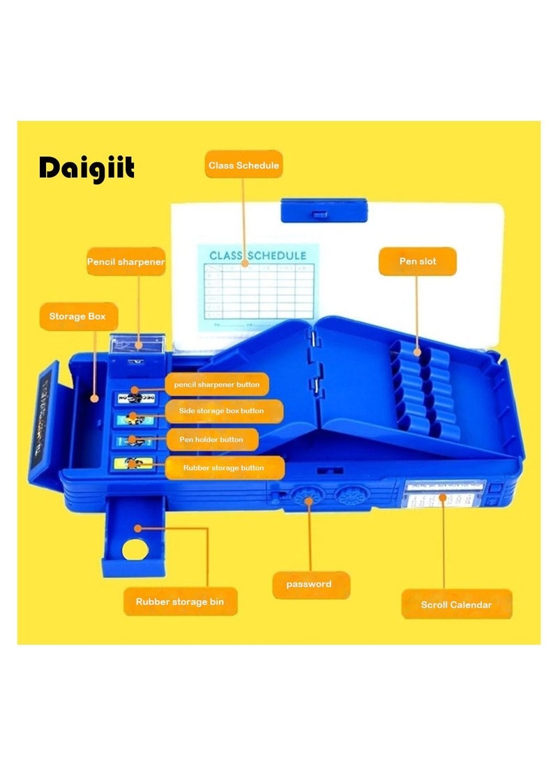 Daigiit - Multifunctional Stationery Box - Double Layer - Image 1