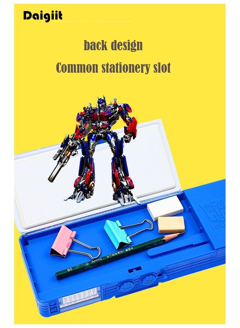 Daigiit - Multifunctional Stationery Box - Double Layer - Image 1