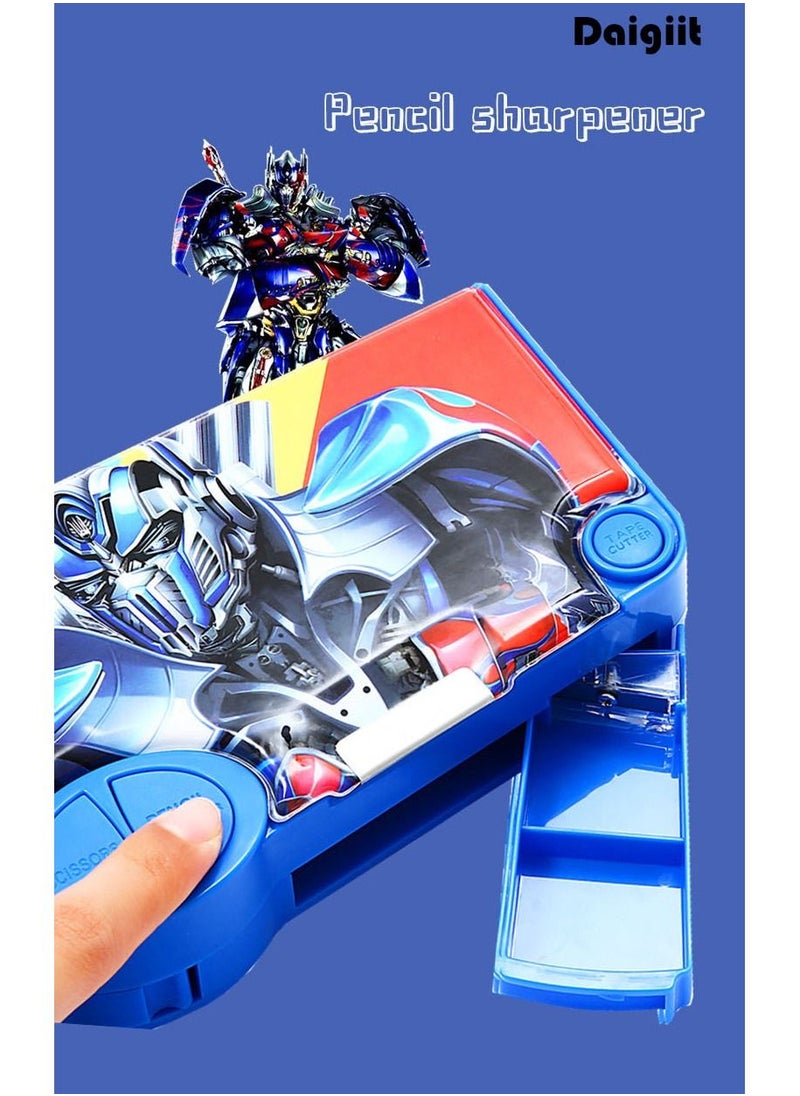 Daigiit - Multifunctional Stationery Box - Double Layer - Image 1