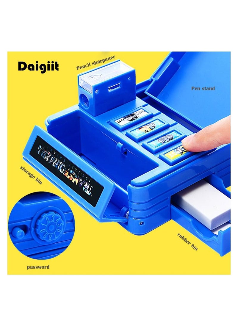 Daigiit - Multifunctional Stationery Box - Double Layer - Image 1
