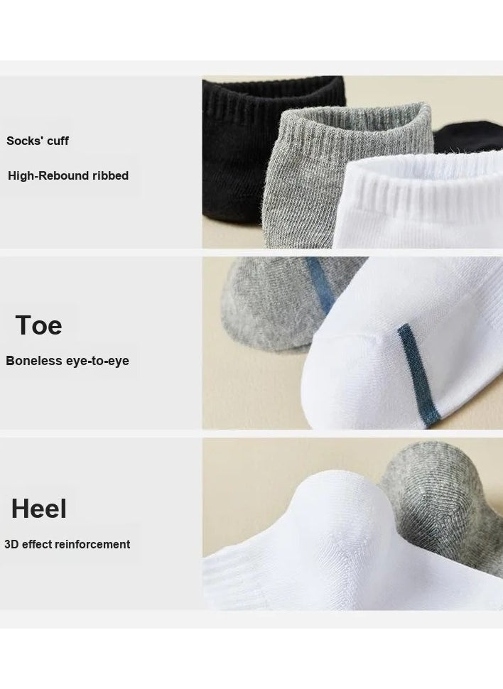 7 Pairs Invisible Ice Silk Breathable Socks No Show Socks Invisible Hidden Sock Soft Thin Low Cut Non Slip Socks
