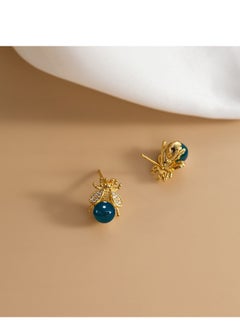 D.COLOR Blue Pur Stud Earrings  - Image 2