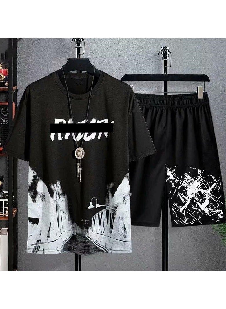 Nariele New Fashion Versatile Short Sleeve Set