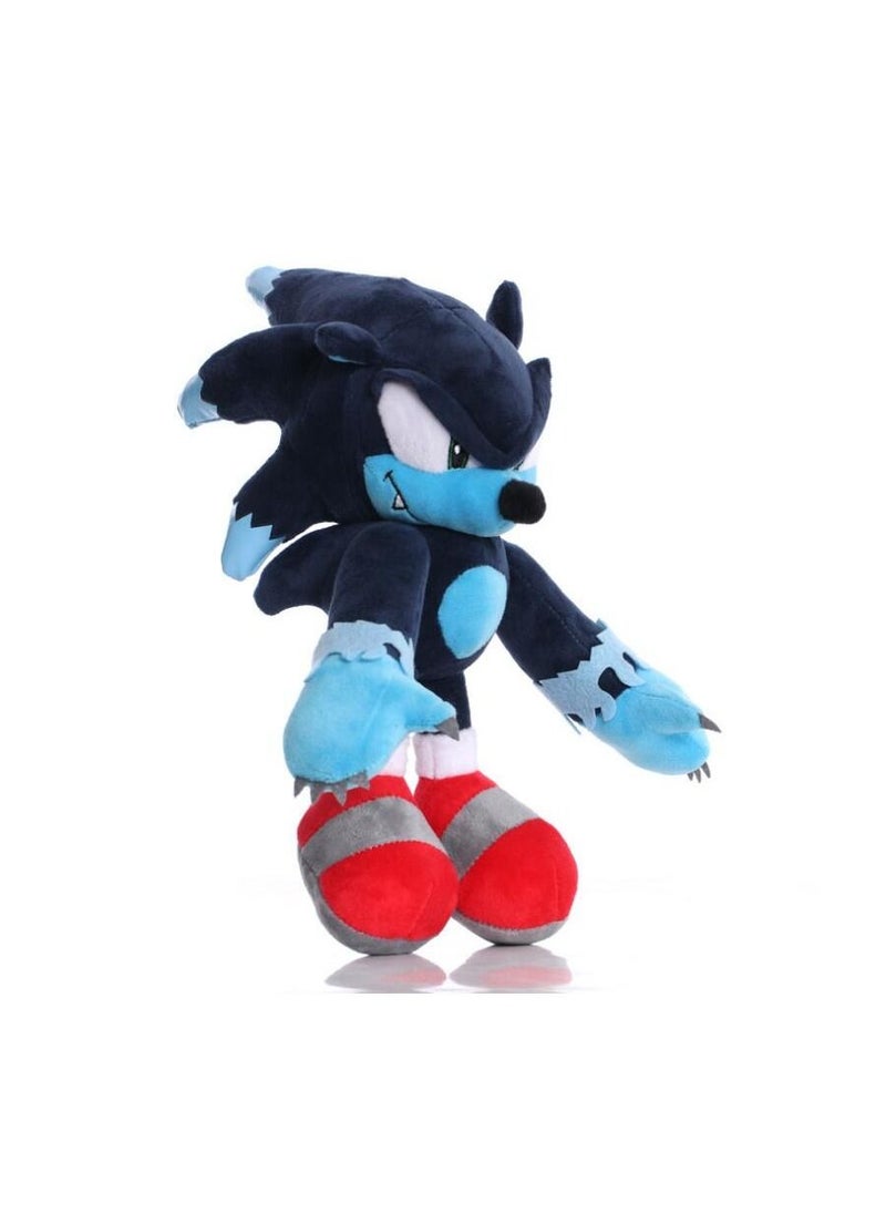 JUNYOUK - Sonic The Hedgehog Werehog Plush Stuffed Toy 12 Inch Sonic Plush Hedgehog Toy Cute Doll Gift for Boys and Girls - Image 1
