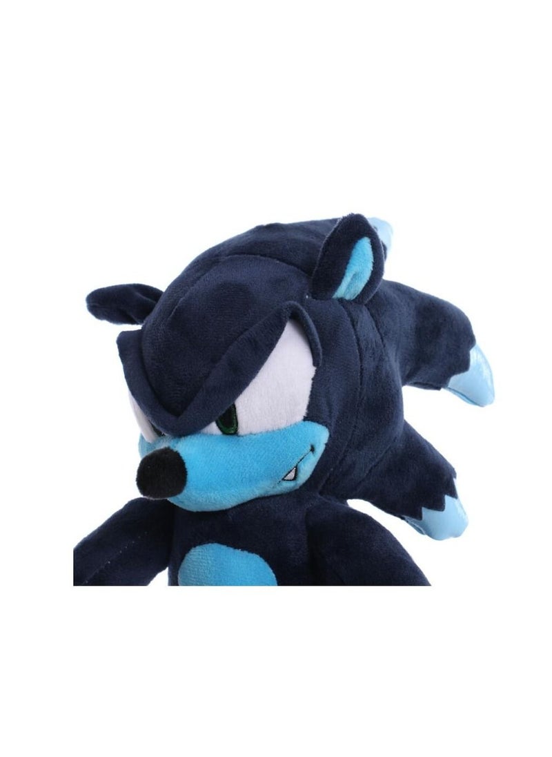 JUNYOUK - Sonic The Hedgehog Werehog Plush Stuffed Toy 12 Inch Sonic Plush Hedgehog Toy Cute Doll Gift for Boys and Girls - Image 1