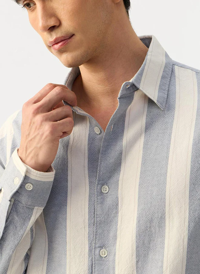The Souled Store The Souled Store Men Striped Casual Shirt
