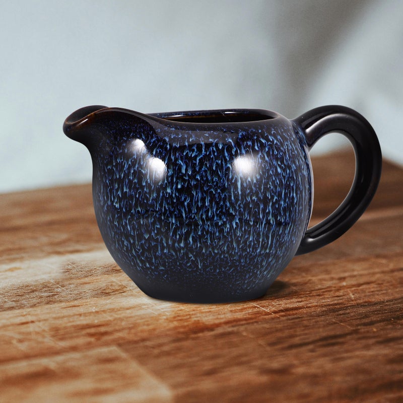 Gravy Boat Gravy Jug Small Sauce Jug Porcelain Sauce Boat Porcelain Creamer Jug for Salad Dressing - Image 4