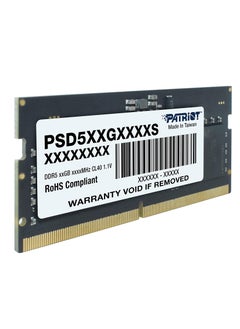 PATRIOT Memory Signature Line DDR5 16GB (1 x 16GB) 5600MHz SODIMM Single - PSD516G560081S  - Image 2