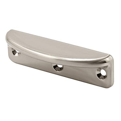 Prime-Line PrimeLine F 2882 Deluxe Sash Lift 3316 In Wrought Steel Satin Nickel Decorator 2 Pack - Image 1