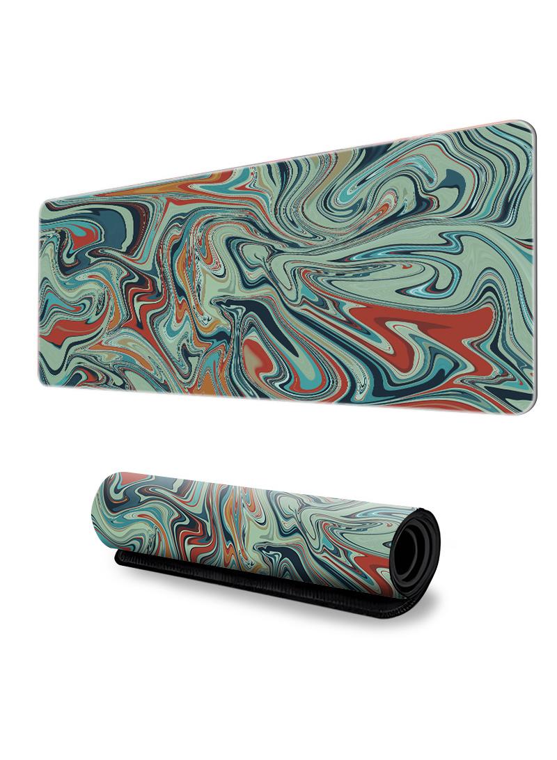 Large Gaming Mouse Pad,Anti-Skid Mousepad Large Keyboard Mouse Pad Desk Mat with Stitched Edges