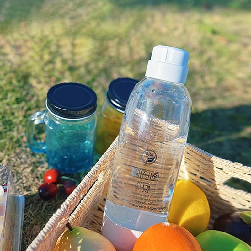 Portable White Soda Maker Manual Sparkling Water Carbonator For Travel - Image 5